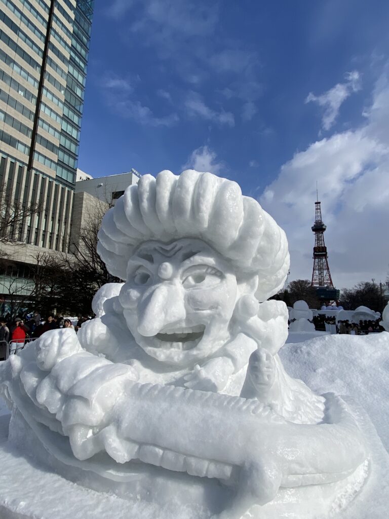 札幌雪祭第74屆(2024年)是銘頭票第一名
湯婆婆和朋友們